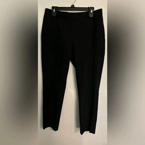 DKNY Womens‎ Sz 8 100% Polyester Dress Pants Flat Front 4 Pockets 28" Inseam